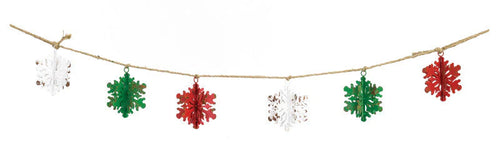 Hannas Snowflake Garland